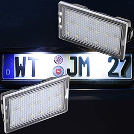 Recambo LED License Plate Lighting Compatible with Freelander 2 (Type LR2, L359) | Discovery