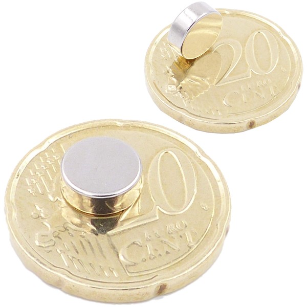 Brudazon 20 Mini Disc Magnets 8 x 3 mm N52