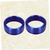 Mikinona 2Pcs Air Condition Knob Ring Covers for Impreza Crosstrek