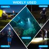 HECLOUD 3000 Lumens Super Bright Diving Headlamp IP68 Waterproof Dive