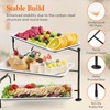 Lifewit 3 Tiered Tray Stand for Party Entertaining, 12"×6.5" Serving