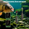 AMHDV Anti-Bottom Double Hooks, Pre Tied Fishing Hook with Floats