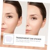 Baluue 12sheets Convenient Ear Patch Transparent Ear Tape for Easy