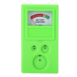 Comprobador de batería con botón de celda de batería, comprobador de batería universal, herramientas de reparación de relojes, adecuadas para pilas pequeñas, pila de botón