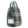 Vera Bradley Women's Cotton Lunch Bunch Lunch Bag, Orchard Plaid,
