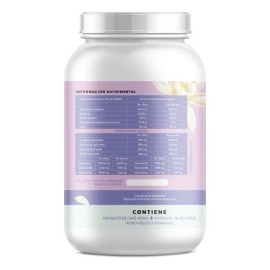 Proteina de Suero de Leche I Nuba I 1KG I 35 Servicios I 18g Por Servicio I Sabor Chai Vainilla I Adicionada con Colágeno y Ácido Hialuronico I Sin Az