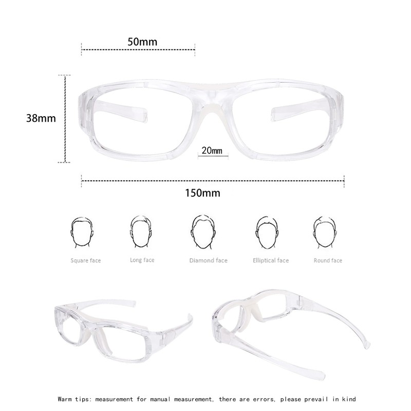 SooGree Sport Goggles Glasses Squash & Racquetball Goggles Basketball Glasses