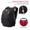 Swissdigital Design Travel Backpack for men, TSA Friendly USB Charging