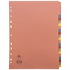 Concord Manilla Index Europunched A-Z 20-Part A4 Assorted Ref AZ6