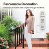 VIVOSUN Outdoor Handrail, 2 Step Stair Handrail, 26" x 36"