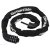 Captain Stag Y-4346 Bicycle Key Lock 4 Dial Chain Lock