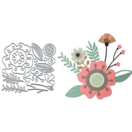 Sunflowers Metal Crafts Cutting Die Cuts, DIY Crafts Template Scrapbook Cards Sunflowers Cutting Dies Cut Stencil for DIY Embossing Card Making Decorative Paper Dies Scrapbooking