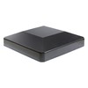 Plum Fittings 6" x 6" Square Black Post Cap for