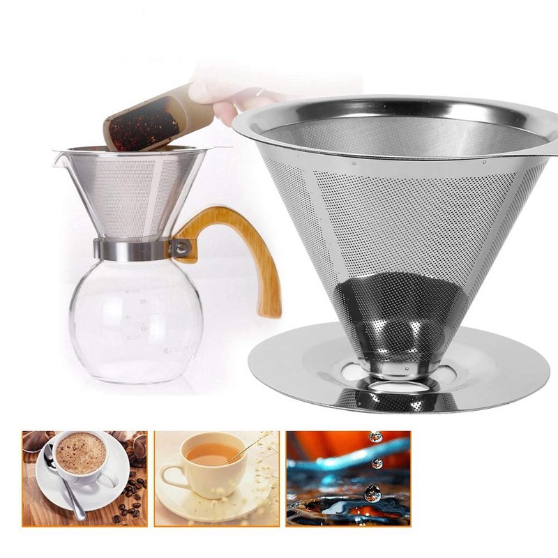 El filtro de café, el filtro de café reutilizable de