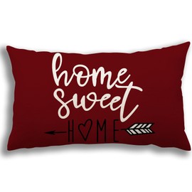 YCOLL Cushion Covers, Set of 4 Linen Cushion Covers, Decorative Cushion Covers for Sofa, Garden Bed, Couch Cushion, 30 x 50 cm (Set of 4)