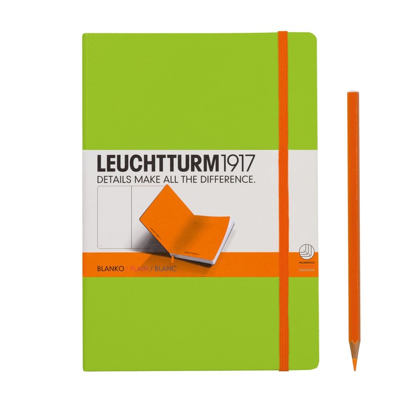 LEUCHTTURM1917 Bicolor Special Edition - Medium A5 Plain Hardcover Notebook
