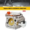 Concrete Saw Carburetor Kit with Fuel Filter Spark Plug, Fit