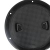 Boat Deck Plate, 6 Inch Waterproof Non-Slip Round Durable Boat