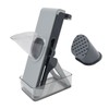 Handheld Vegetable Cutter Rotating Manual Kitchen Lemon Potato Grater Chopper