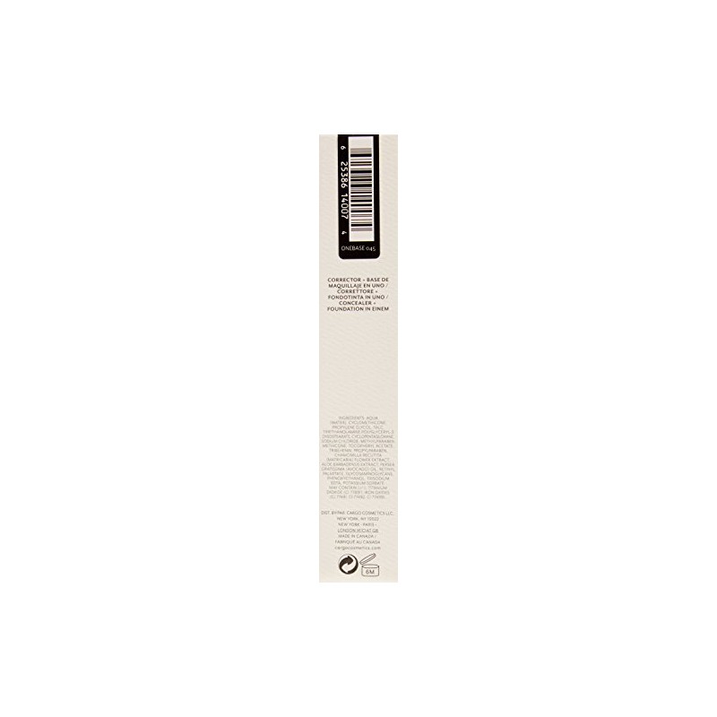 Cargo Onebase Blendable Concealer And Foundation In One 045, 0.6