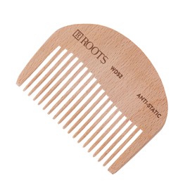 Roots - Wooden Compact Comb - Wide Tooth Comb - Hair Comb WD52 (Pack of 1)