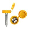 BEK-FIX® Anti-Theft Number Plate Screws Tamper Proof Clutch Head Security