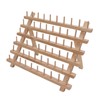 60 Spools Wooden Thread Rack DIY Easy Storage Safe Eco