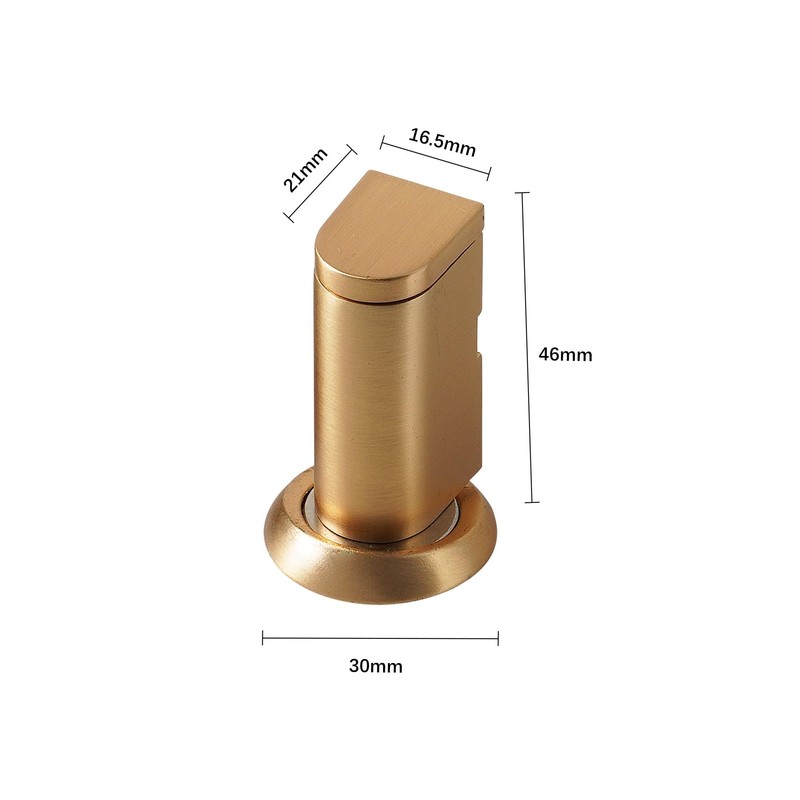 PANALI Windproof Door Stop, 0-0.3'' Adjustable Stroke Mechanical Door Holder,