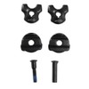 Ahvqevn Bicycle Seatpost Clamp Carbon Saddle Rail Adapter 7x7mm Bicycle