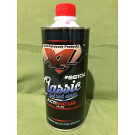 XL EXCEL AUTOBODY CLASSIC HOT ROD CLEAR-FLAT MATTE/FLAT CLEARCOAT GA #86104 1 QT