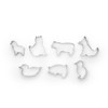 (Farm Animal Cookie Cutter Set) - Fox Run Farm Animal