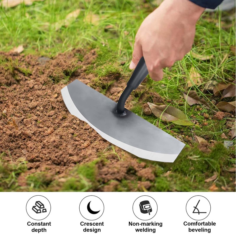 Lawn Edge Cutter, SilverChry Lawn Edger Tool, Grass Scar Remover,