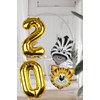 ZWWsullo Balloons Birthday Boy 1 Birthday Boy Decoration 1st Birthday