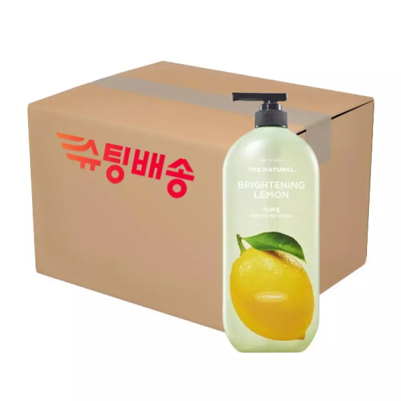 On The Body 온더바디 더내추럴 바디워시, 레몬향, 900g, 9개 On
