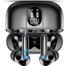 AI Language Translator Earbuds Real Time, 3-in-1 Bluetooth 5.3 Translator Earbuds with 164 Languages/6 Translation Modes Black