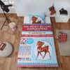 Rapport Home Night Before Christmas Duvet Set, Polyester-Cotton, Multi-Colour, Single
