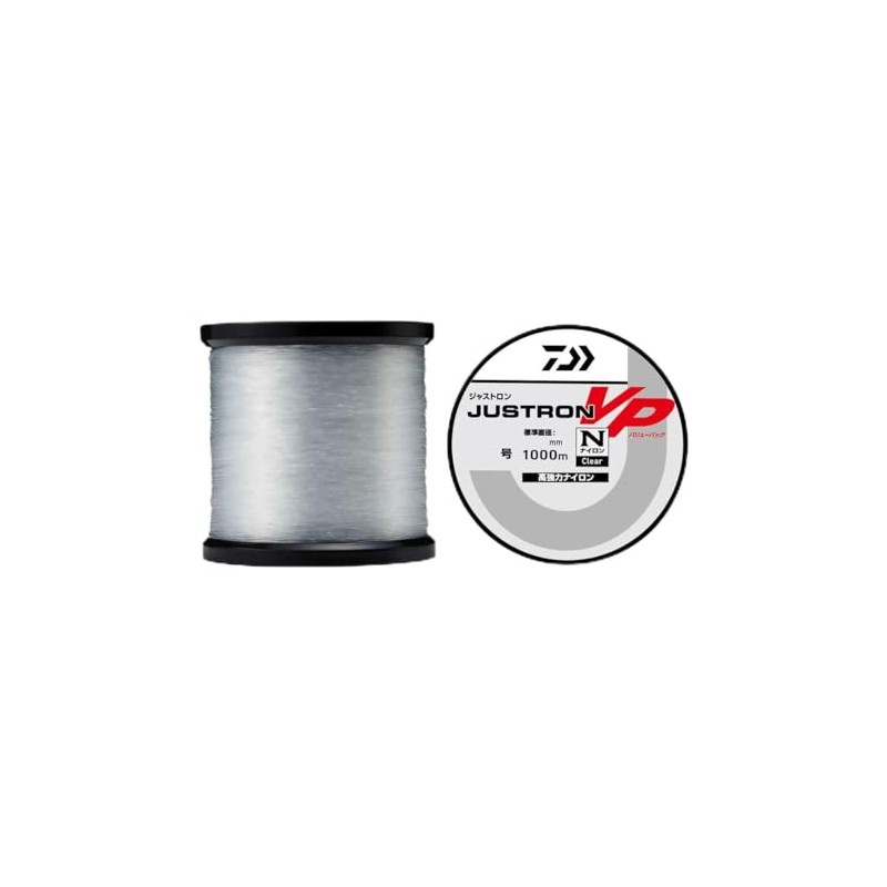 Daiwa 8-1000 Bobbin/Nylon Line/Road Line 23 Justron VP (Value Pack),