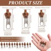 Pack of 12 Zip Slider Replacement, Zip Repair Kit, Removable,