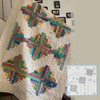 Quilting Ruler, Creative Grids Log Cabin Trim Tool, Easy to