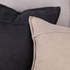 Madizz Set of 2 Short Chenille Throw Pillow Covers 24x24