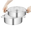 JAYGOVAN 5 Tier Stainless Steel Steamer Pot for Cooking, 11