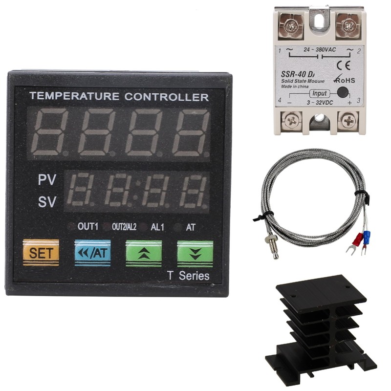 PID Temperature Controller Meter Indicator, Jaybva Digital Universal Thermostat C