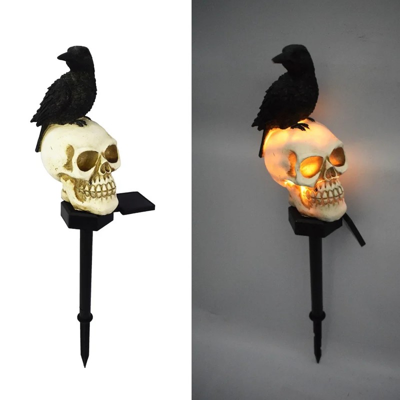 Solar Halloween Garden Lights for Outdoor Decor – Waterproof Pumpkin