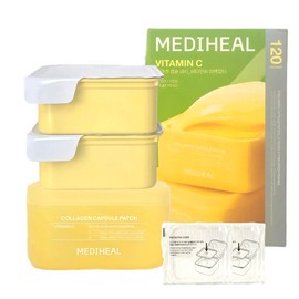 Mediheal Collagen Capsule Patch Vitamin C, 1 pack, 120 capsules / 메디힐 콜라겐 캡슐 패치 비타민C, 1개, 120개입