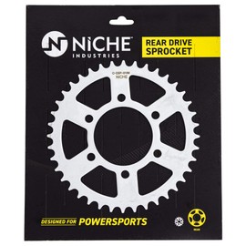 NICHE 520 Pitch 40 Tooth Rear Drive Sprocket for 2003-2004 Kawasaki Ninja ZX6R ZX6RR 42041-1556
