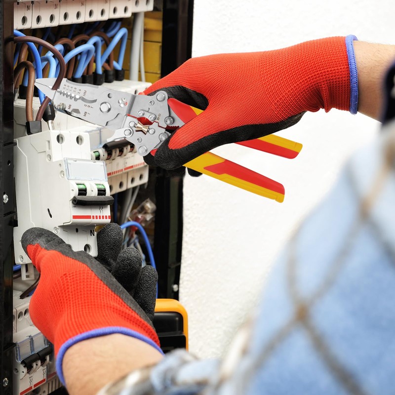 12-in-1 Wire Stripper with Current Measurement Function, Multifunctional Wire Stripper