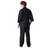 Kyoto Kimonomachi Men's Samue, Work Clothes, Black, Brown, Blue, Red,
