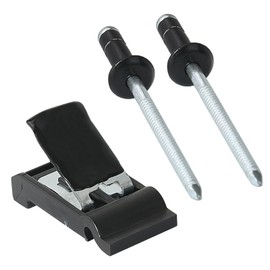 Osompar 77360-35040 90269-06017 Fuel Door Gas Cap Spring Clip Hatch Lid Hinge with Fuel Filler Door Rivet for Toyota 4Runner Avalon Camry Rav4 Lexus LX570 LX600 GX470 GX550 ES250 ES300h