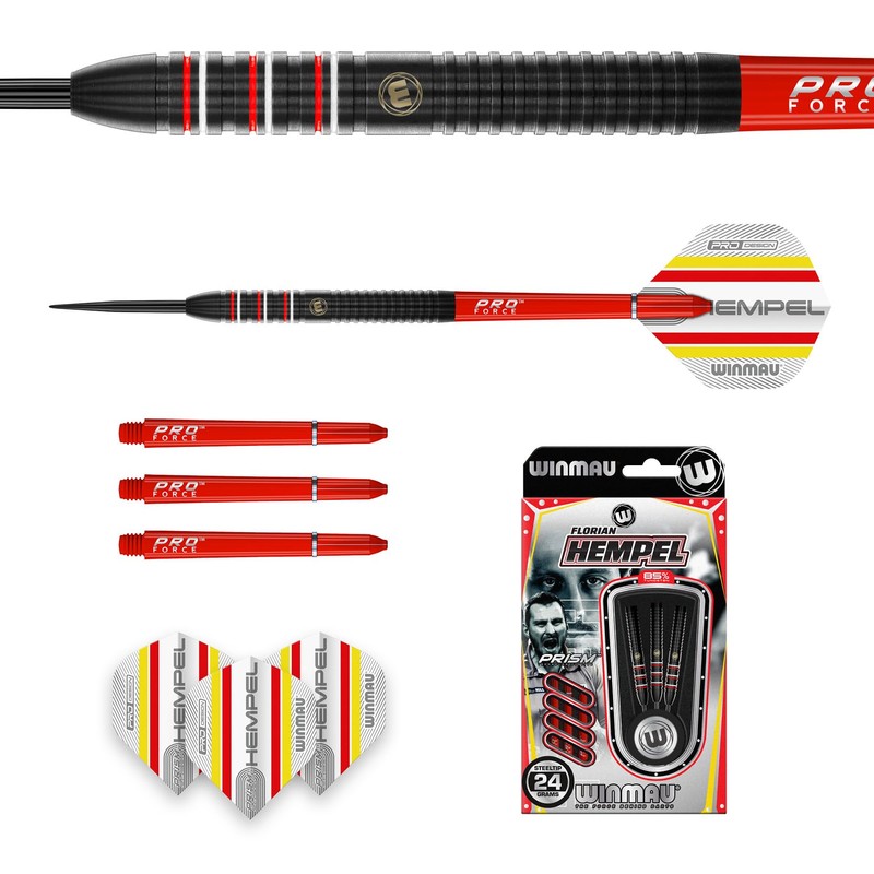 WINMAU Darts -Florian Hempel 85% Pro-Series 24g Professional Dart Set