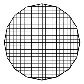 Fotodiox Pro 28in Eggcrate Grid for EZ-Pro DLX Parabolic Softboxes - Fits 28in (70cm) EZ-Pro DLX Parabolic Softboxes - 50 Degree Grid (2x2x1.5 Openings)
